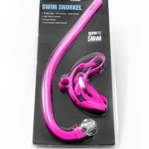 Plavecký šnorchl BornToSwim® - Růžová