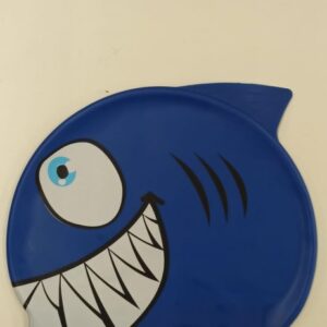 Dětská plavecká čepice Junior - žralok - Tmavě modrá
