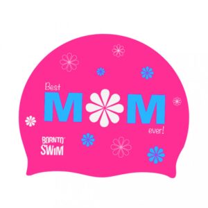 Den Matek - Silikonová čepice růžová - Best Mom Ever